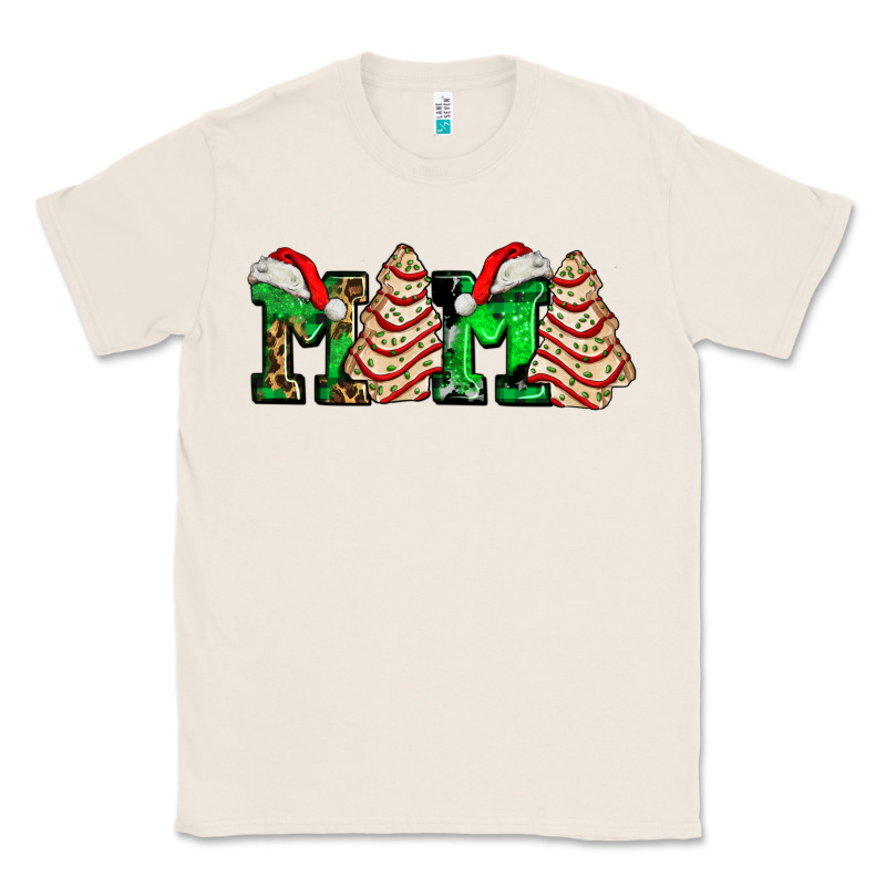Mama With Christmas Tree Cake Ado Classic Tee by AdoDesignShop | Teevron