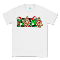White mama with christmas tree cake ado Classic Tee - AdoDesignShop