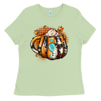 Matcha thanksgiving coffee cup gemstone Ladies Tee - JahusDesignShop