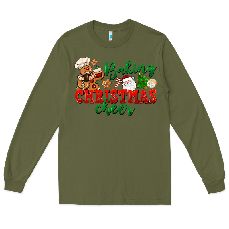 Baking Christmas Cheer Long Sleeve Tee by NancyCooperArtShop | Teevron