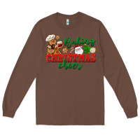 Chestnut Baking Christmas cheer Long Sleeve Tee - NancyCooperArtShop