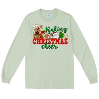Matcha Baking Christmas cheer Long Sleeve Tee - NancyCooperArtShop