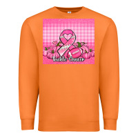 Carrot tackle cancer pumpkins football and ribbon Premium Sweatshirt - Jasminsmagicworld