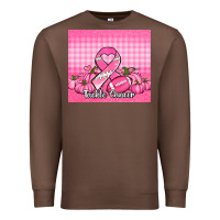 Chestnut tackle cancer pumpkins football and ribbon Premium Sweatshirt - Jasminsmagicworld