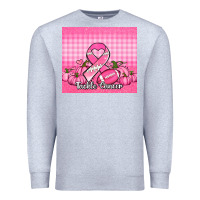 Heather Grey tackle cancer pumpkins football and ribbon Premium Sweatshirt - Jasminsmagicworld