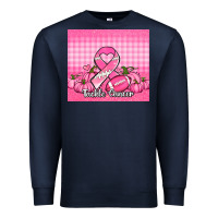 Navy tackle cancer pumpkins football and ribbon Premium Sweatshirt - Jasminsmagicworld