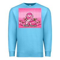 Ocean Blue tackle cancer pumpkins football and ribbon Premium Sweatshirt - Jasminsmagicworld