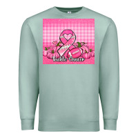 Seafoam tackle cancer pumpkins football and ribbon Premium Sweatshirt - Jasminsmagicworld