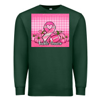 Sports Green tackle cancer pumpkins football and ribbon Premium Sweatshirt - Jasminsmagicworld
