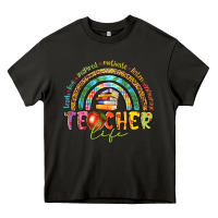 Asphalt teacher life Heavy Core Tee - texasbilliewilder