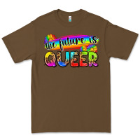 Cacao the future is queer Premium Tee - Zillion Design Studio