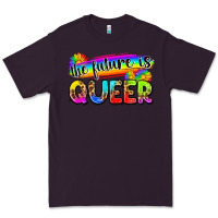 Plum the future is queer Premium Tee - Zillion Design Studio