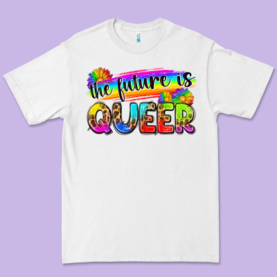 The Future Is Queer Premium Tee Designed By Zillion Design Studio