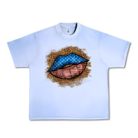 Grape Ice western 4 of july lips Urban Heavy Tee - BundleAndBundleShop