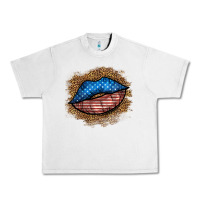 Lunar Rock western 4 of july lips Urban Heavy Tee - BundleAndBundleShop