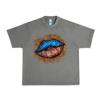 Tornado western 4 of july lips Urban Heavy Tee - BundleAndBundleShop