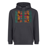 Smoke sunflower serape brush stroke Heavyweight Hoodie - Artiststas