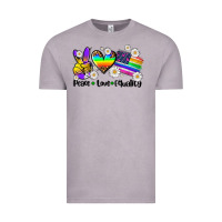 Vintage Zinc peace love  equality Vintage Tee - AdoDesignShop