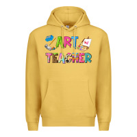Antique Gold art teacher Premium Hoodie - NancyCooperArtShop