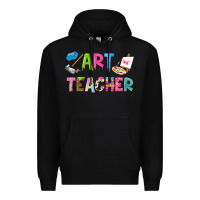 Black art teacher Premium Hoodie - NancyCooperArtShop