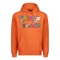 Carrot art teacher Premium Hoodie - NancyCooperArtShop