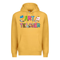 Mustard art teacher Premium Hoodie - NancyCooperArtShop