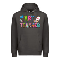 Smoke art teacher Premium Hoodie - NancyCooperArtShop