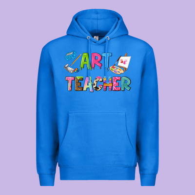 Art Teacher Premium Hoodie Designed By Nancycooperartshop