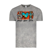 Cloud Rock peace love jesus Vintage Tee - JahusDesignShop