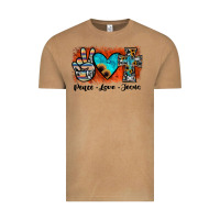 Vintage Camel peace love jesus Vintage Tee - JahusDesignShop