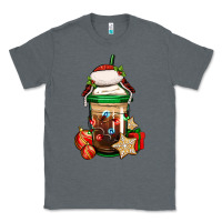 Charcoal Heather Christmas vacation trapper hat coffee cup Classic Tee - Jasminsmagicworld