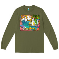 Army Green salt water heals everything Long Sleeve Tee - Jasminsmagicworld
