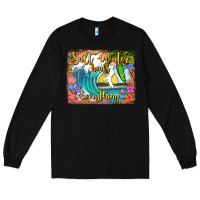 Black salt water heals everything Long Sleeve Tee - Jasminsmagicworld