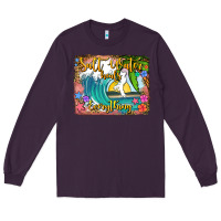 Plum salt water heals everything Long Sleeve Tee - Jasminsmagicworld