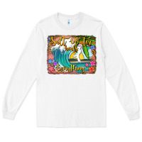 White salt water heals everything Long Sleeve Tee - Jasminsmagicworld