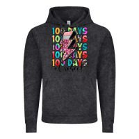 Vintage Black 100 days of school Vintage Hoodie - Artiststas