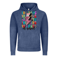 Vintage Denim 100 days of school Vintage Hoodie - Artiststas