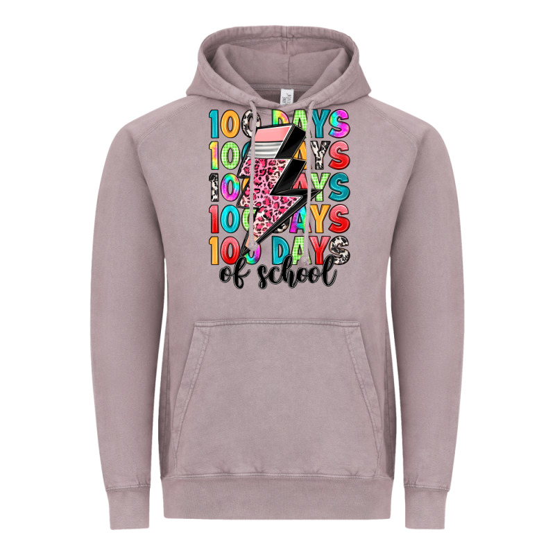 100 Days Of School Vintage Hoodie by Artiststas | Teevron