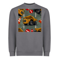 Storm dump truck seamles pattern Heavyweight Sweatshirt - BundleAndBundleShop