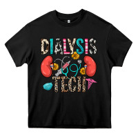 Black dialysis tech Heavy Core Tee - Zillion Design Studio