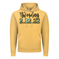 Vintage Mustard Twosday Vintage Hoodie - RanaPortraitStore