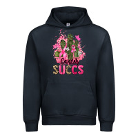 Navy Cancer succs Cancer Awareness Urban Hoodie - HowdyJamesFarm