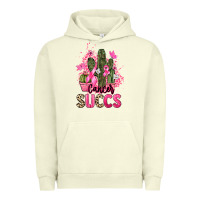 Pigment Pistachio Cancer succs Cancer Awareness Urban Hoodie - HowdyJamesFarm