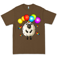 Cacao rainbow sheep Premium Tee - Zillion Design Studio