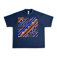 Navy western america seamless pattern Urban Heavy Tee - BundleAndBundleShop