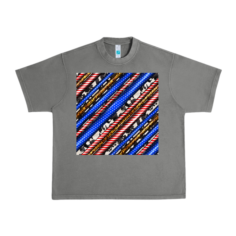 Western America Seamless Pattern Urban Heavy Tee by BundleAndBundleShop | Teevron