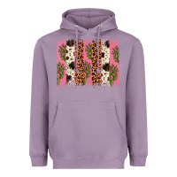 Lavender cactus leopard cowhide brush stroke Heavyweight Hoodie - Artiststas