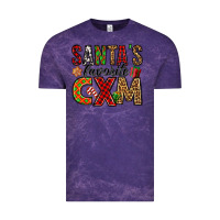 Cloud Purple santa's favorite cxm Vintage Tee - Jasminsmagicworld