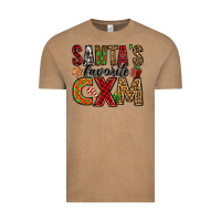Santa's Favorite Cxm Vintage Tee | Teevron