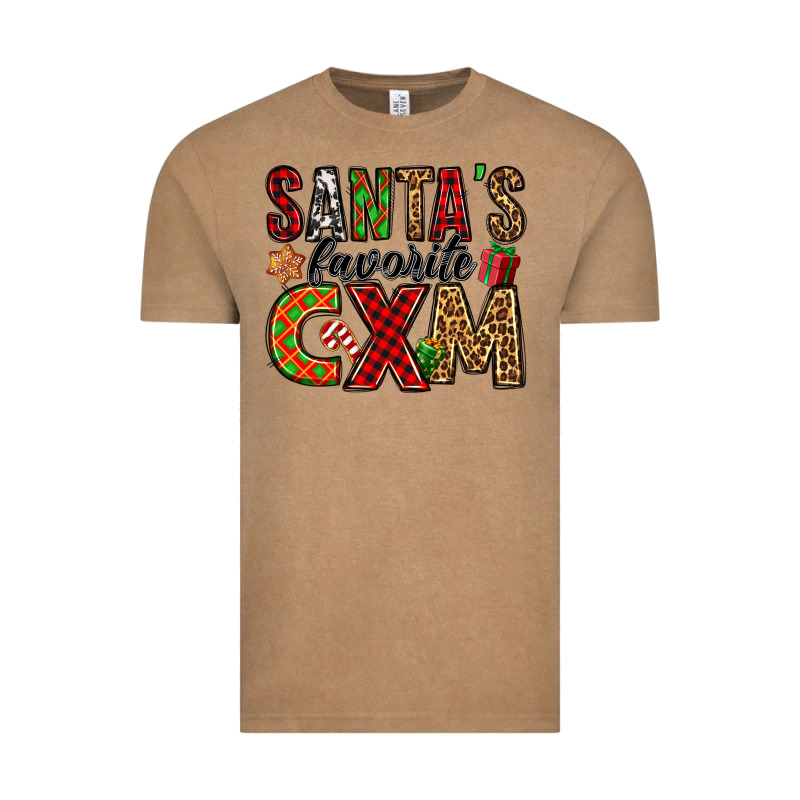 Santa's Favorite Cxm Vintage Tee by Jasminsmagicworld | Teevron
